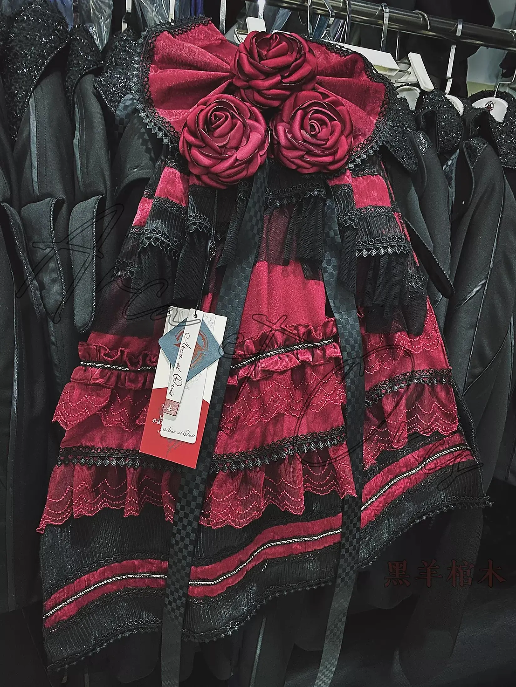 Arca et Ovis~Gothic Lolita Trailing Prince Series Lace Single-Sided Trailing Multicolors