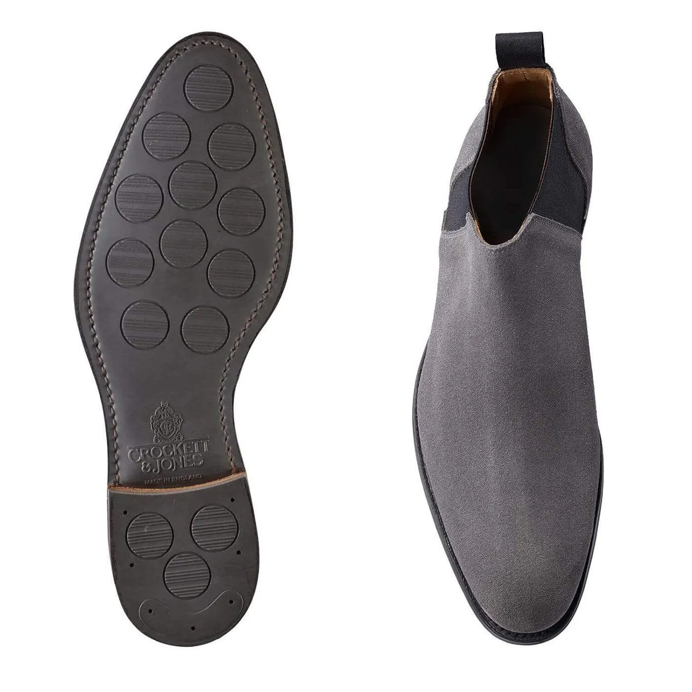 Cranleigh Shark Grey Suede Seamless Comfort Rural Traveler Seamless Comfort Weather Resistant User