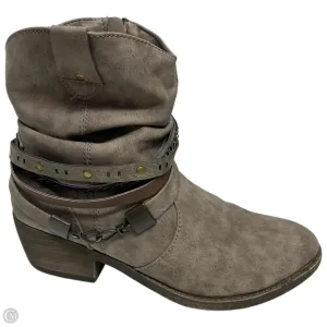 Boots Western By Clothes Mentor In Brown, Size: 8.5 Travel