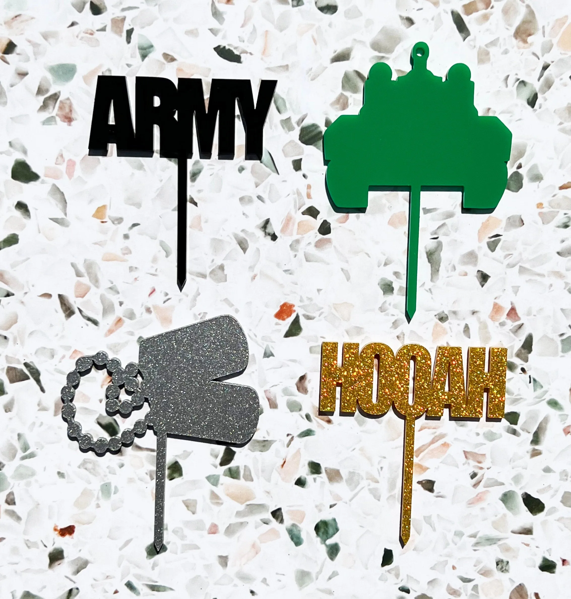 Army Cupcake Toppers, Army Cake Topper, Army Party Decorations, Army Going Away Party, Army Party Supplies, Army Birthday Party, Army Mom
