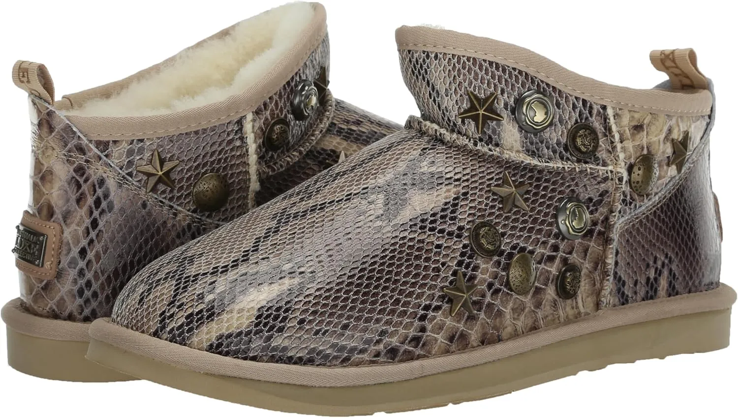 Australia Luxe Collective Women's Angel Ultra Short Snake Fashion Boot