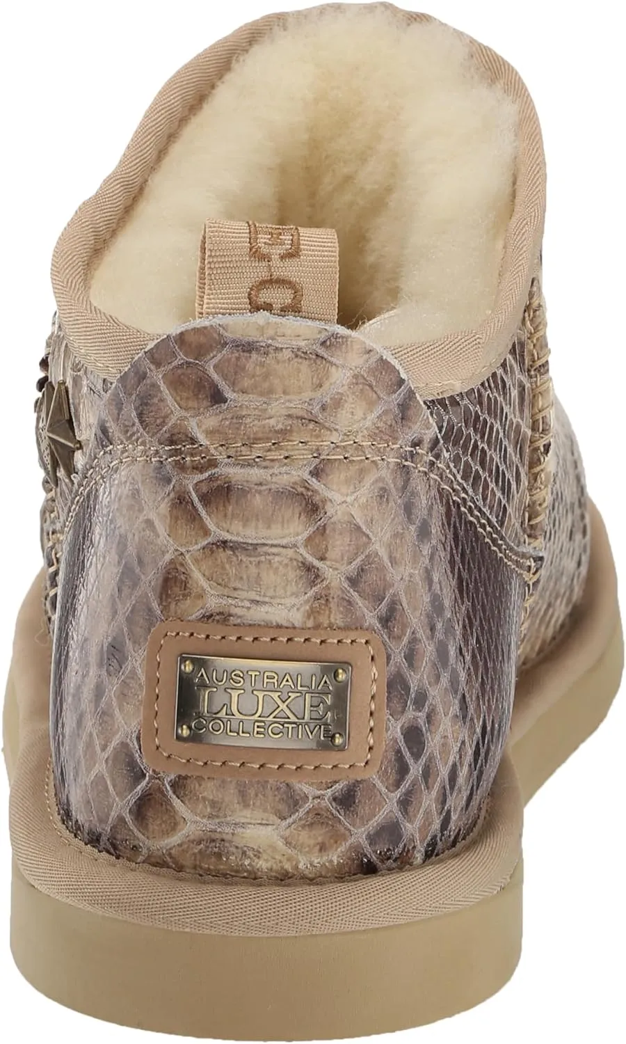 Australia Luxe Collective Women's Angel Ultra Short Snake Fashion Boot