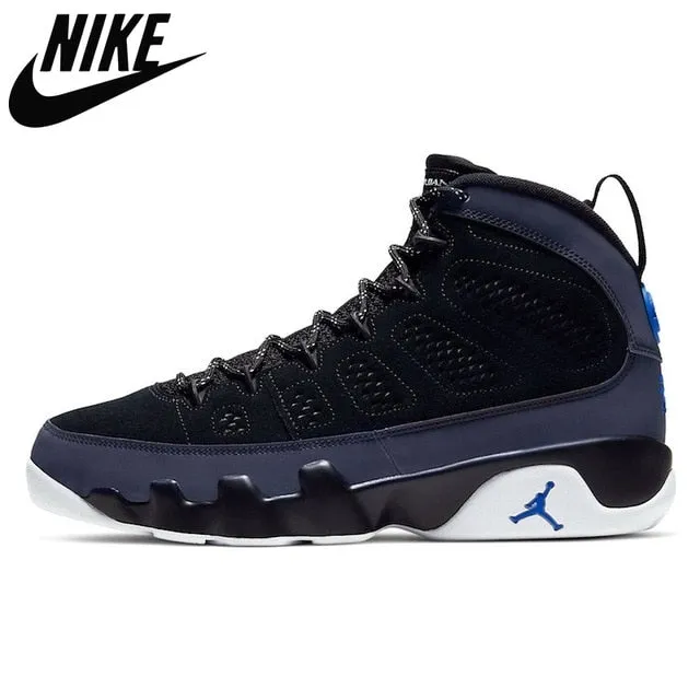 Authentic Air 9 High Gym Red Men Basketball Sneakers Breathable Air 9 Obsidian size 40-47
