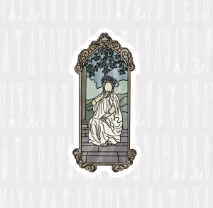 Autocollants stickers - tableau maison des lions -  résistant à l'eau