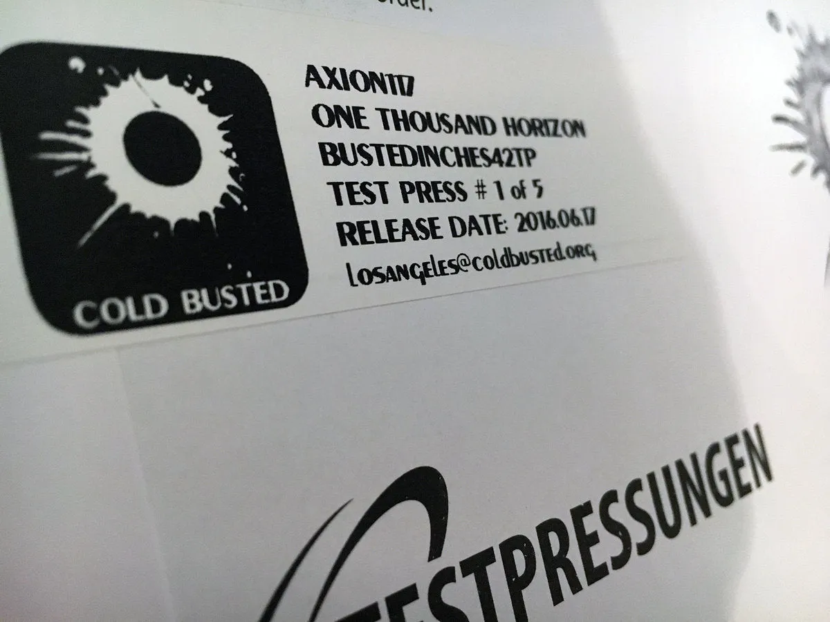Axion117 - One Thousand Horizon