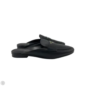 Natural Fiber Lining Shoes Designer By Michael Kors In Black, Size: 8