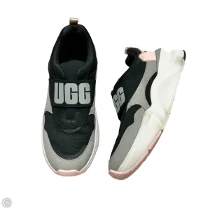 New In Cosmic Glow Shoes Designer By Ugg In Black & Pink, Size: 9