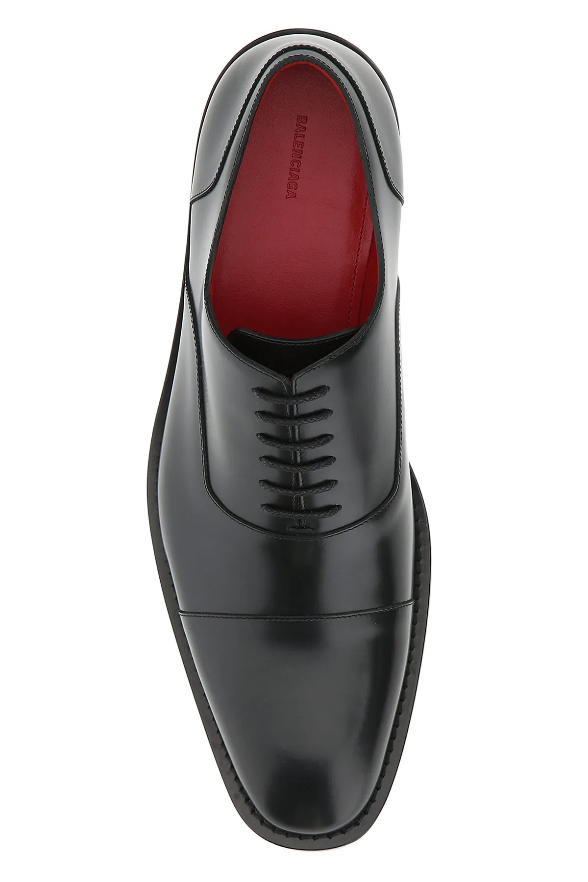 Balenciaga Jewel Embellished Lace Up Shoes