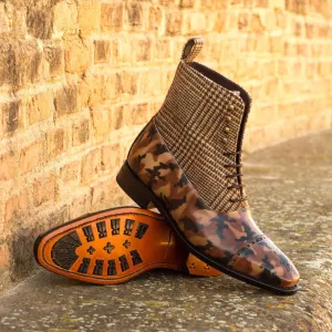 Balmoral Boot-Camo Patina, Sartorial, Brown-Wholesale