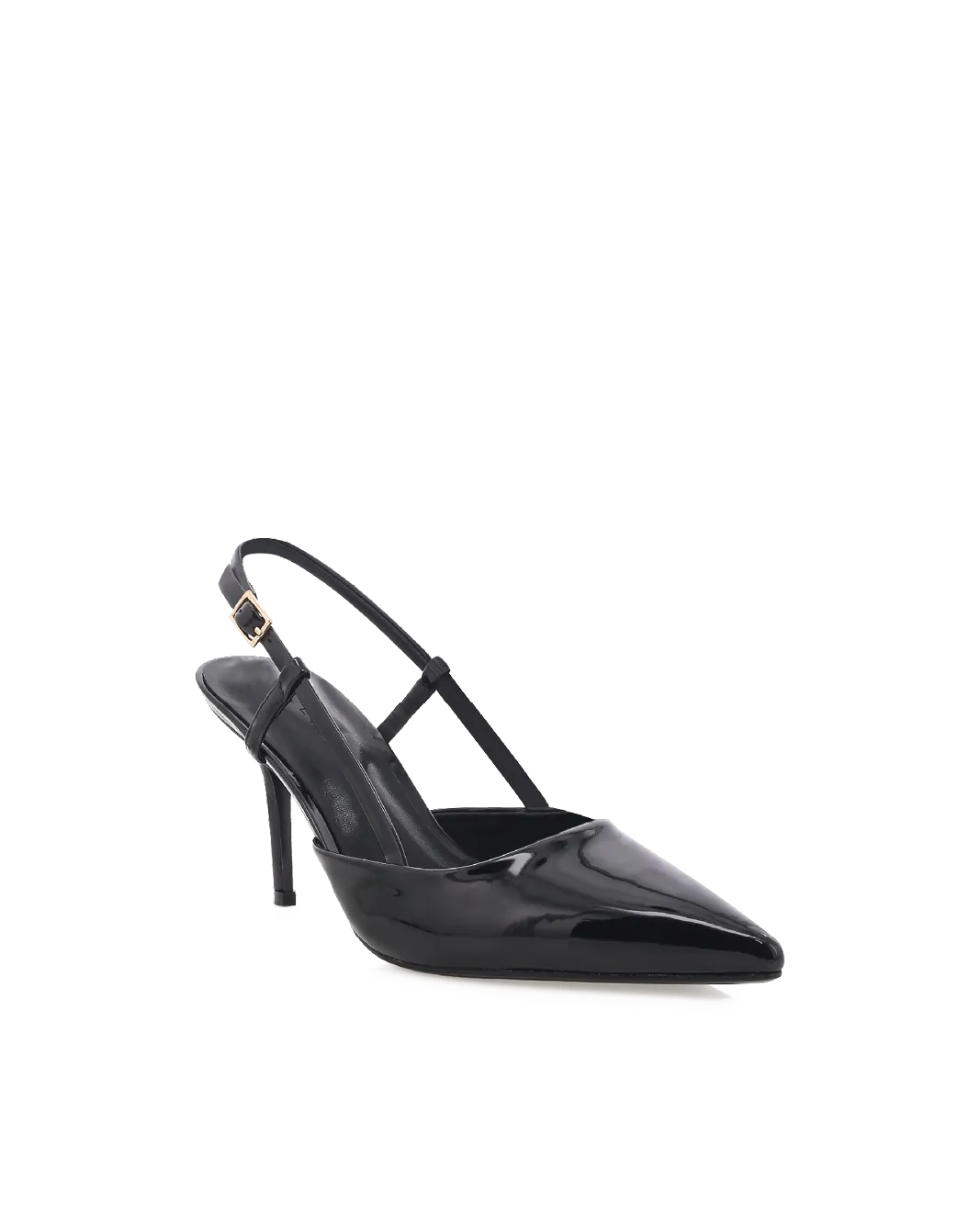 BETHANY - BLACK PATENT Luxury Dress Shoes hand craft
