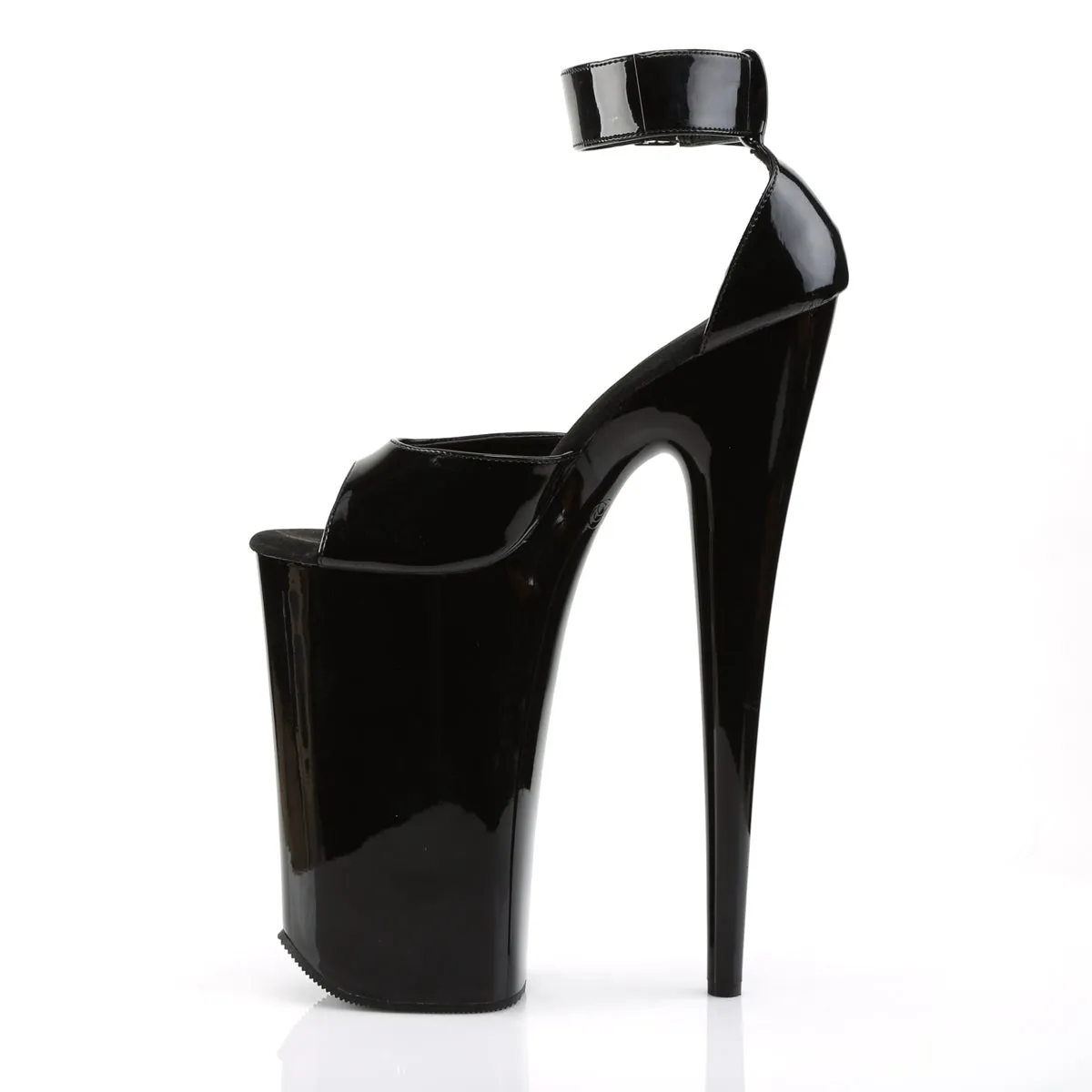 BEYOND-089 Pleaser Black Sexy Platform Shoes (Pole Dancing Heels)