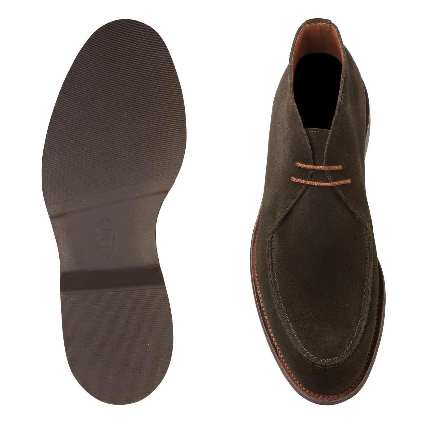 Padded Interior Rainy Day Commuter Bibury Earth Green Suede