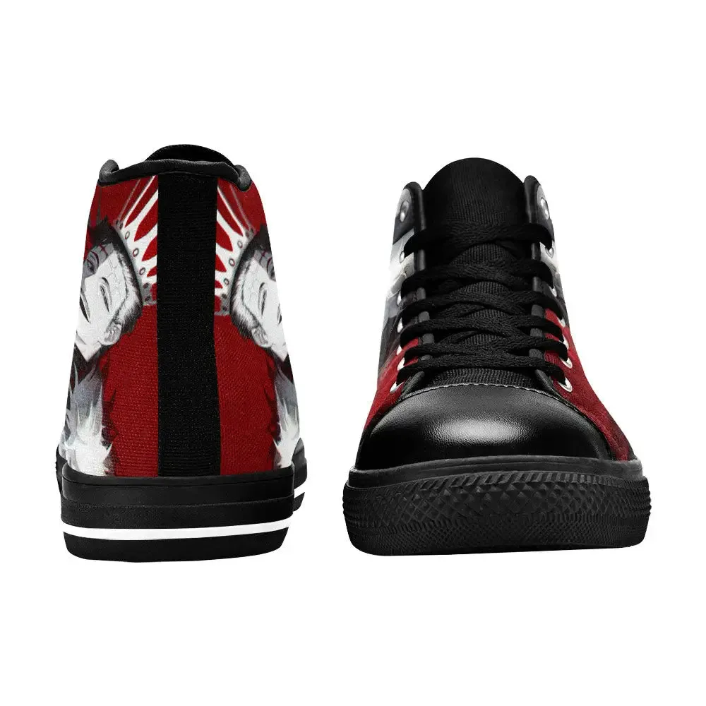 Black Clover Dante Zogratis Shoes High Tops Sneakers for Kids and Adults