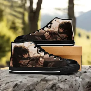 Black Clover Nacht Faust Shoes High Tops Sneakers for Kids and Adults