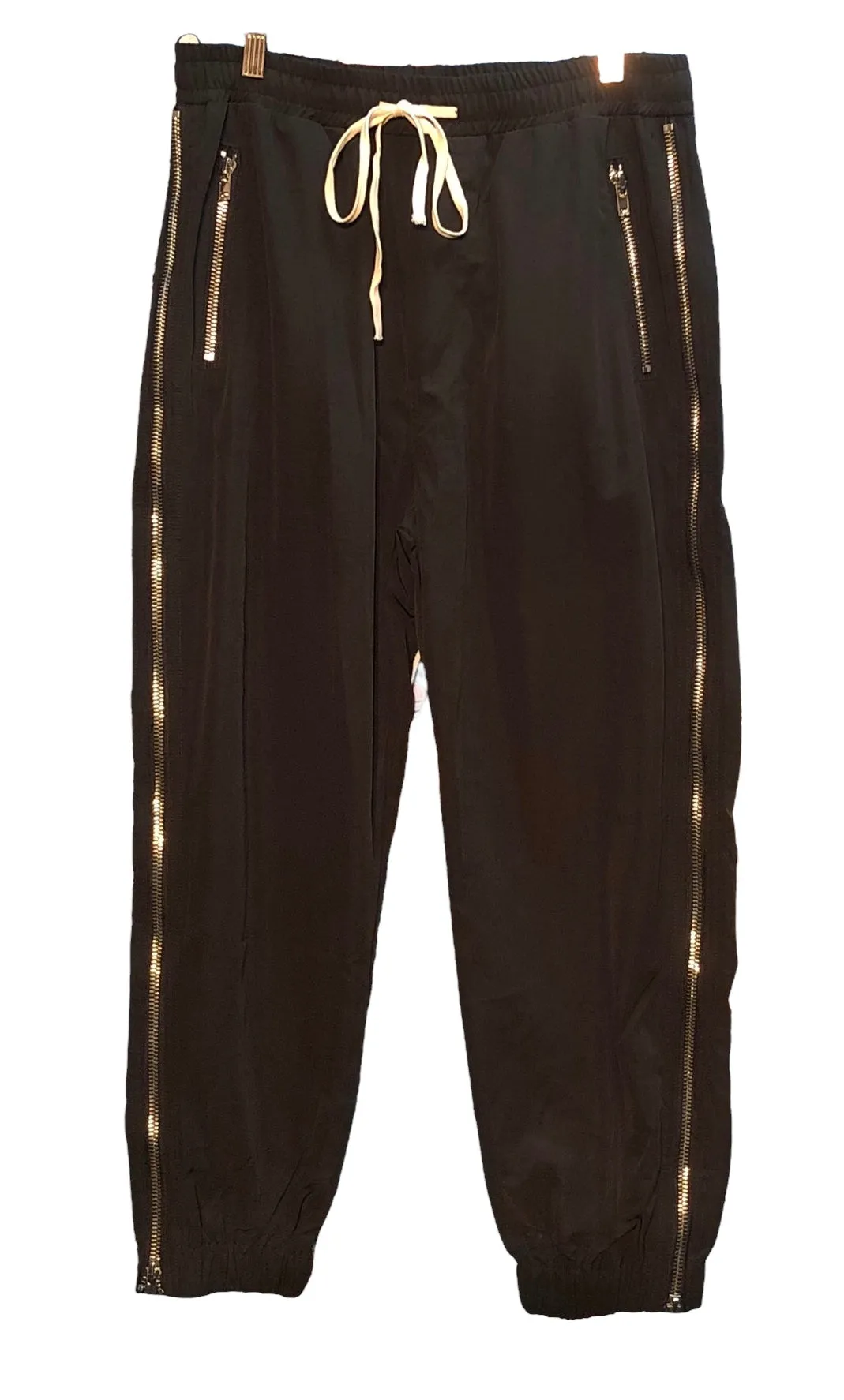 Black Zipper Pants