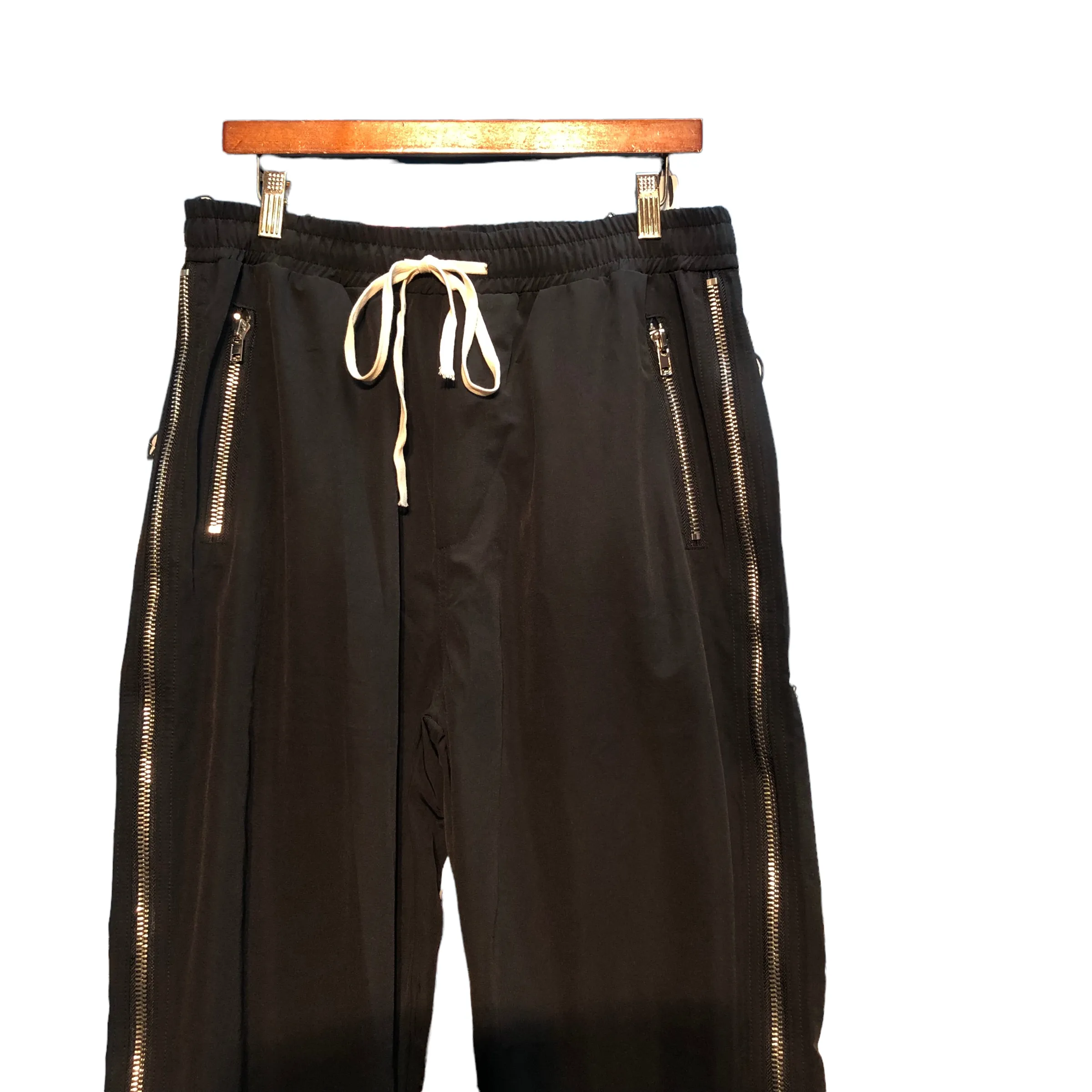 Black Zipper Pants