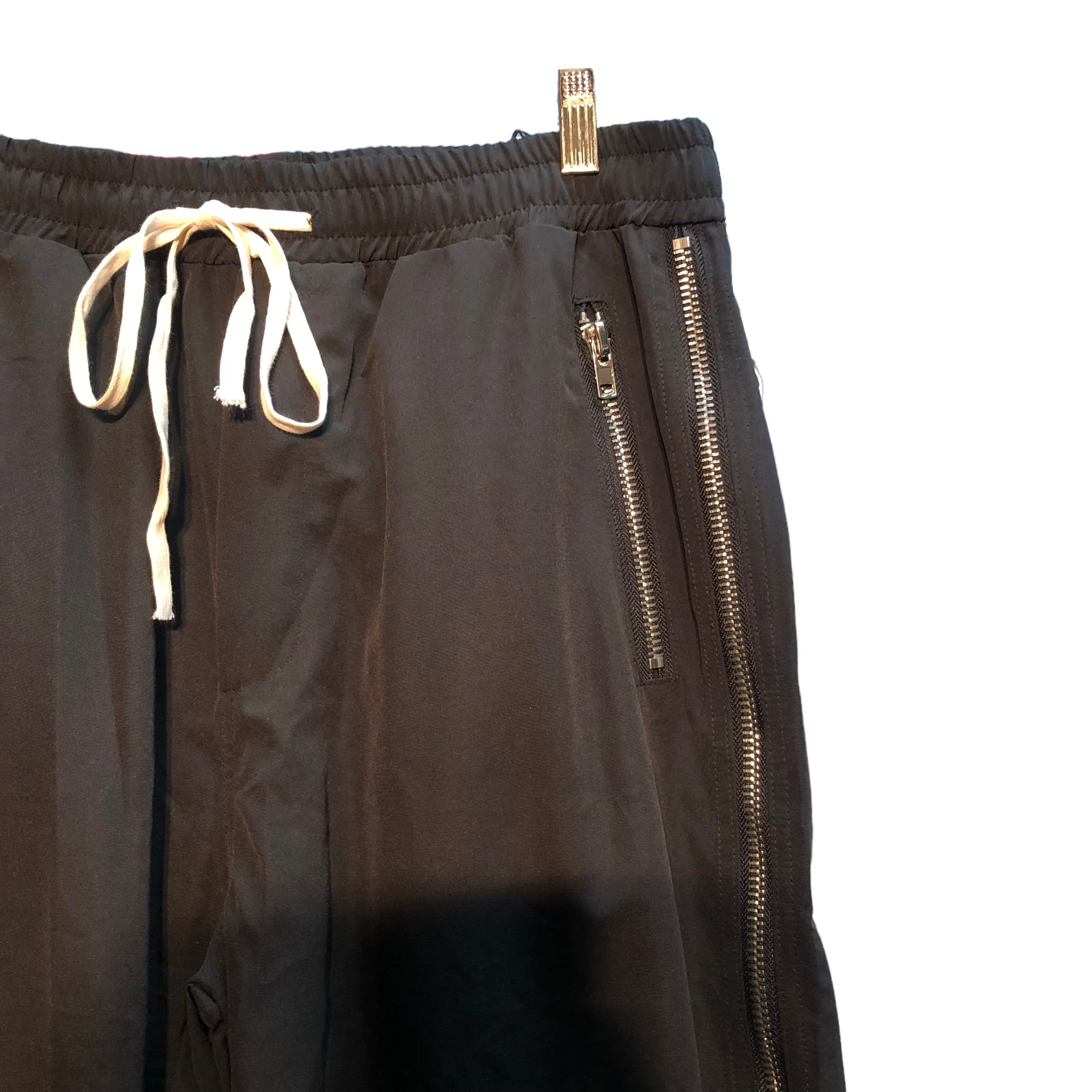 Black Zipper Pants