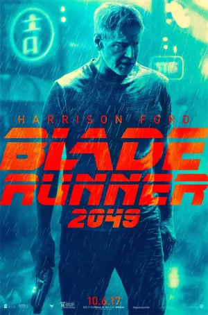 Blade Runner 2049 Harrison Ford Movie Poster