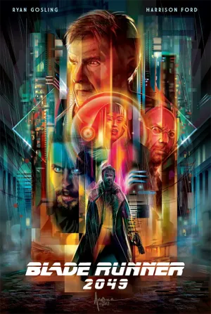 Blade Runner 2049 Movie Abstract Poster