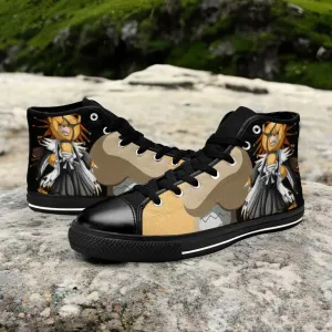 Bleach Zaraki Kenpachi Kon Shoes High Top Sneakers for Kids and Adults