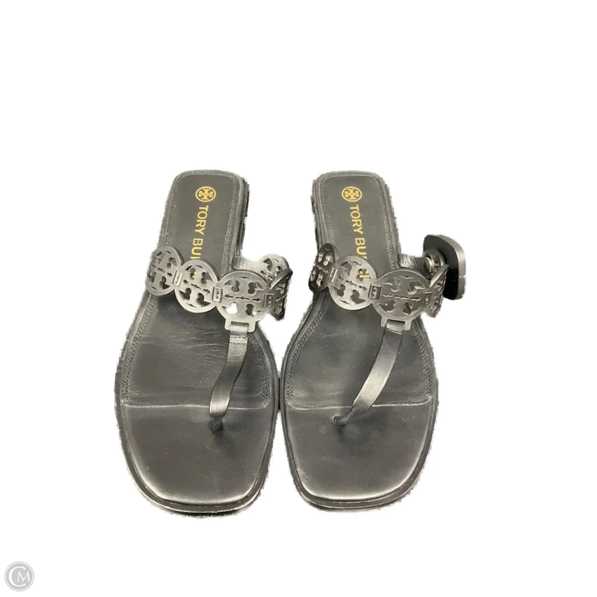 Sandals Designer By Tory Burch In Black, Size: 10 Fire Red Storm Guard