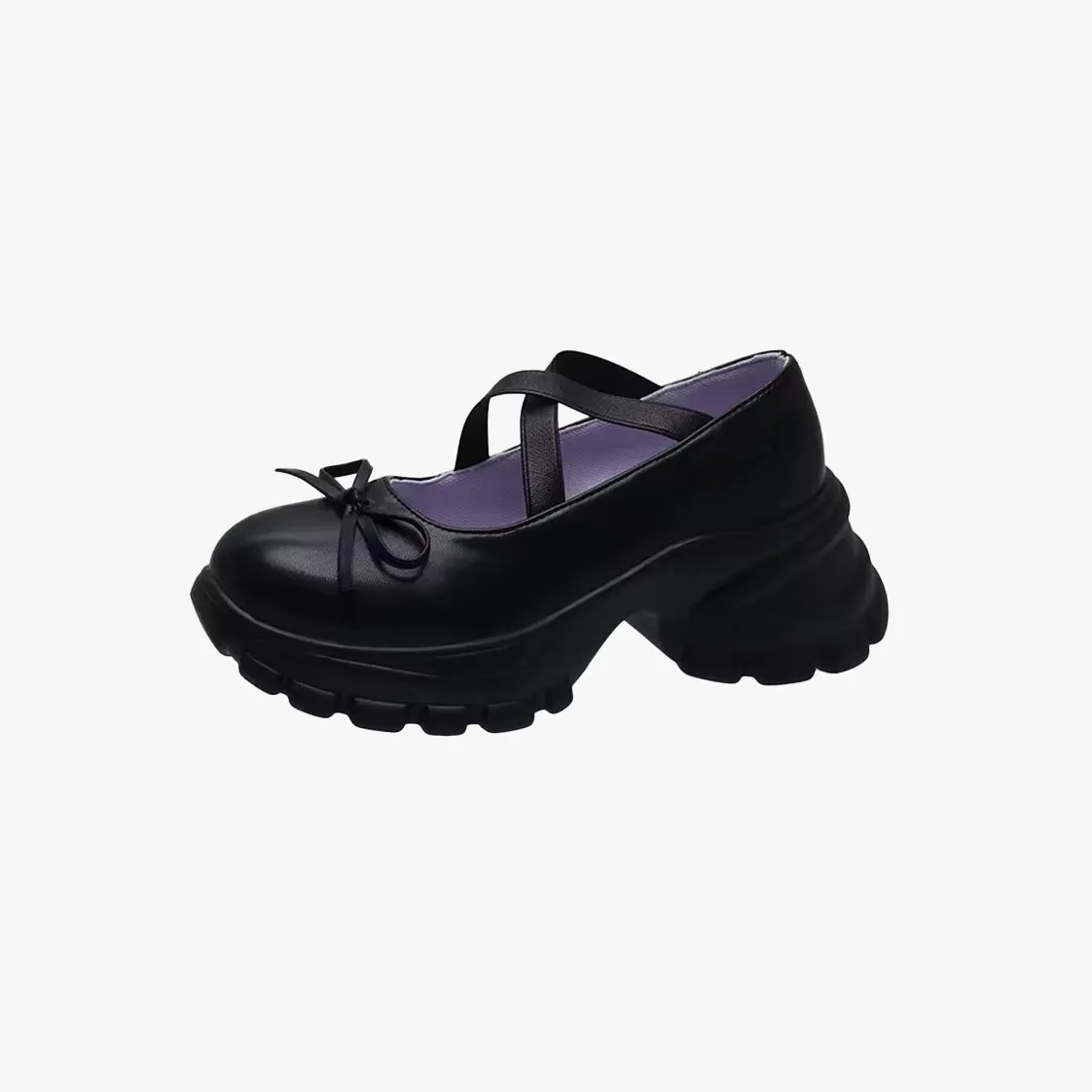 Blokette Core Chunky Mary Jane Bow Shoes