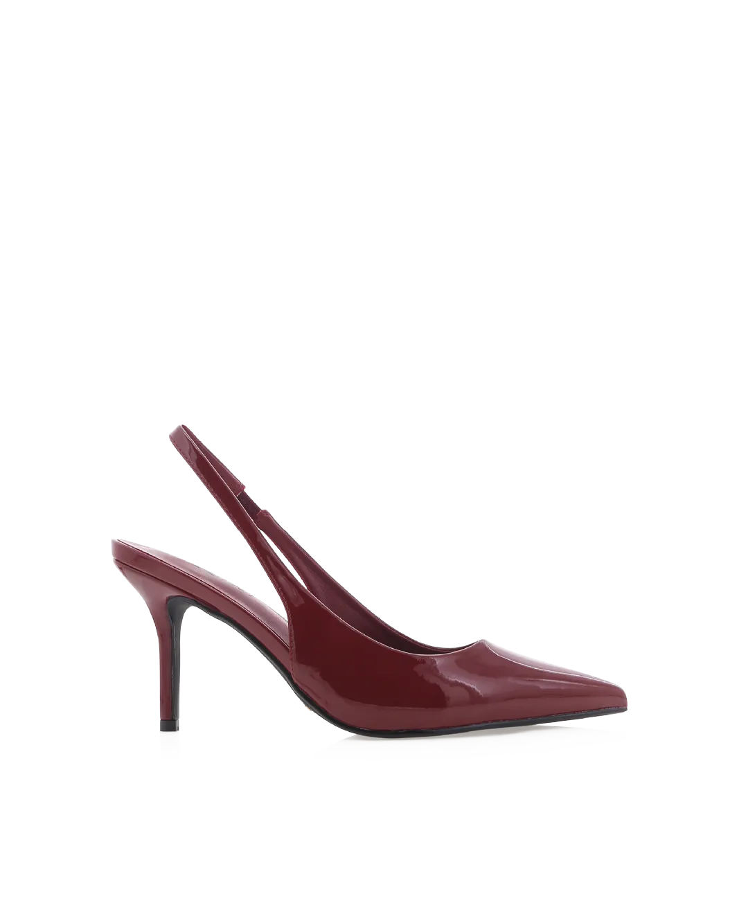 Open Toe Style Pointed Shoes BLONDIE - CHERRY RED PATENT