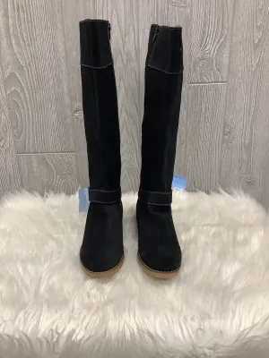 Comfort And Durability Layered Support Boots Knee Flats By Clothes Mentor In Black, Size: 8.5