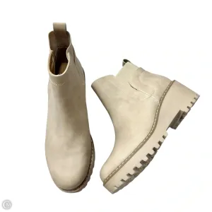 Boots Ankle Heels By Dolce Vita In Beige, Size: 7.5 Reinforced Seams