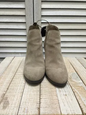 Boots Ankle Heels designer By Michael Kors In Grey, Size: 8 Early Jog