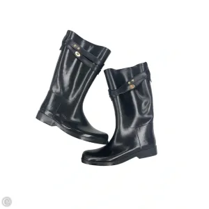 Hygiene Coating Boots Designer By Coach In Black, Size: 11