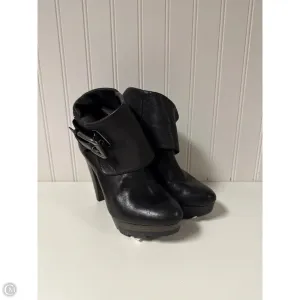 Wind Block forest walk Boots Designer By Coach In Black, Size: 6