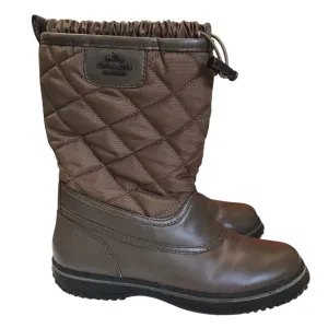 Boots Designer By Coach In Brown, Size:6 Feather Light City Adventure Foot Support