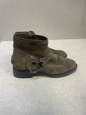 Boots Designer By Coach In Green, Size: 7 Light Core Royal Mood