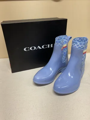 Closet Core Boots Designer By Coach In Purple, Size:6