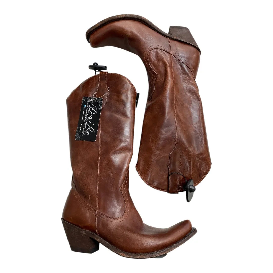 Dad Style Comfortable Design Boots Designer By Dan Post In Brown, Size: 9.5
