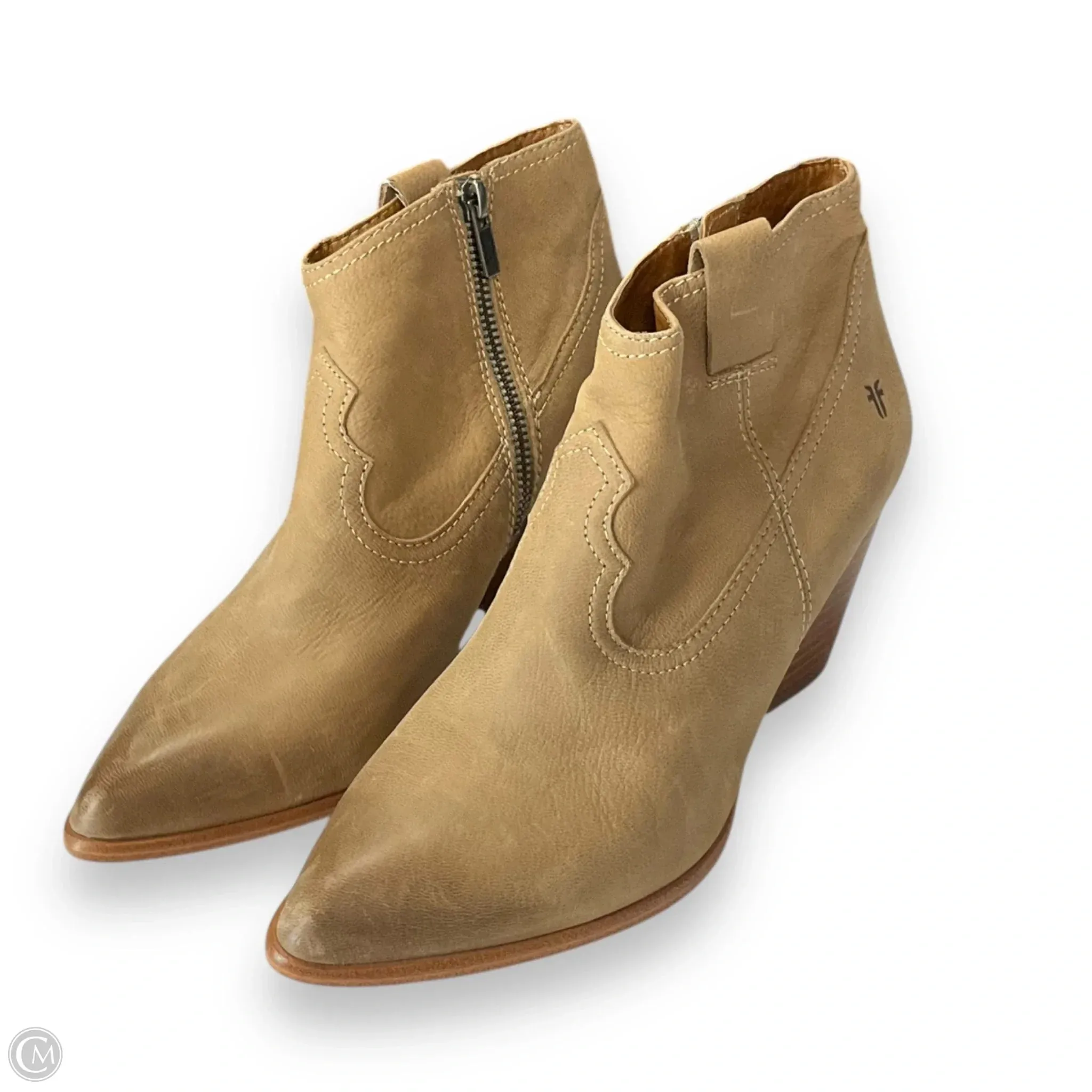 Boots Designer By Frye In Beige, Size: 8 Every Step King Walk