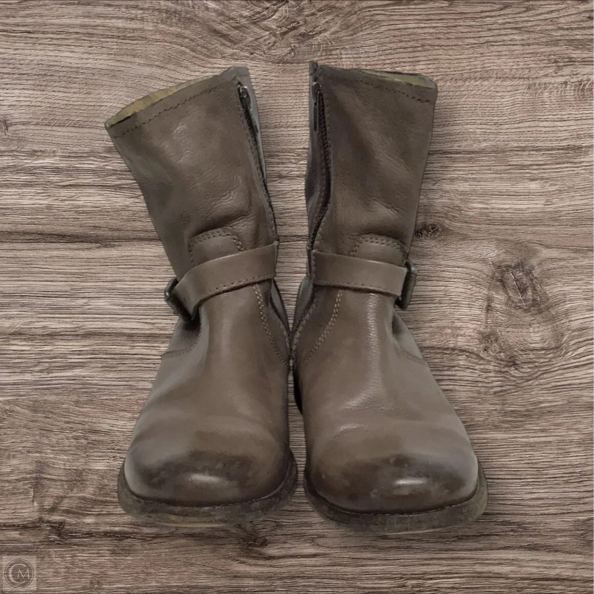 Boots Designer By Frye In Beige, Size: 9 Resort Mood Comfort Wedge