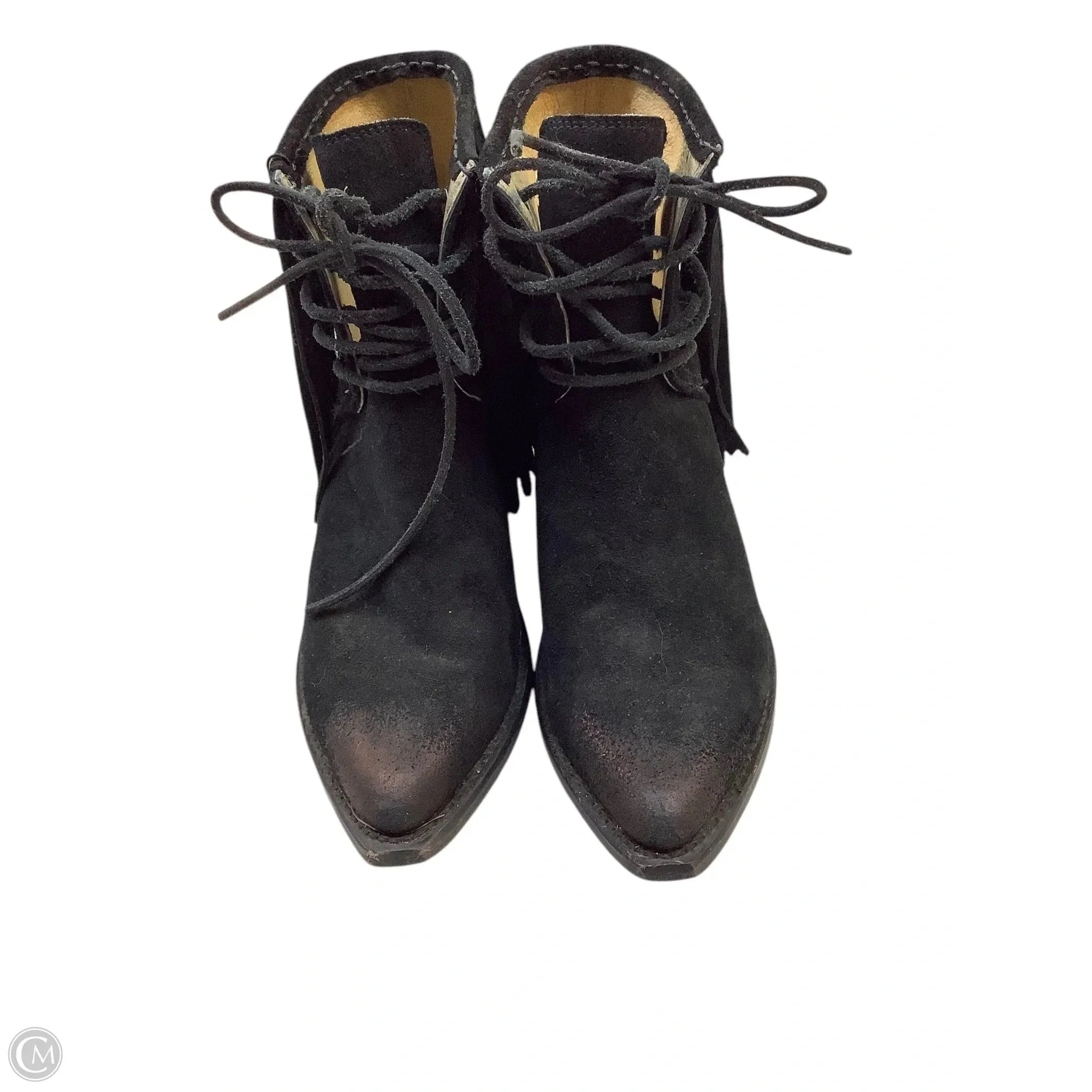 Boots Designer By Frye In Black, Size: 8 Non Slip Office Workers Beach Fun