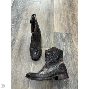 Boots Designer By Frye In Brown, Size: 6.5 Lace Up