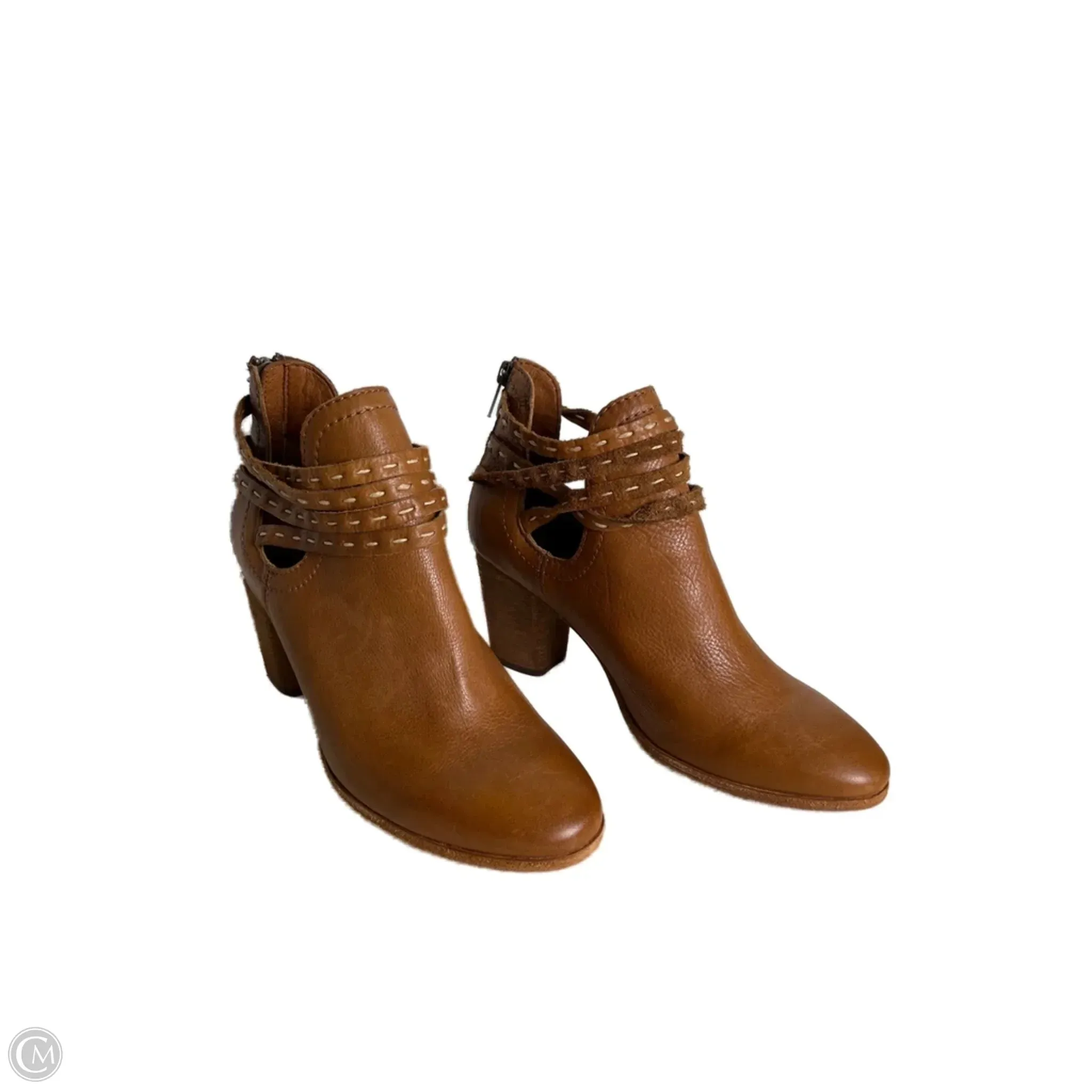 Mix Hue Boots Designer By Frye In Brown, Size: 7.5