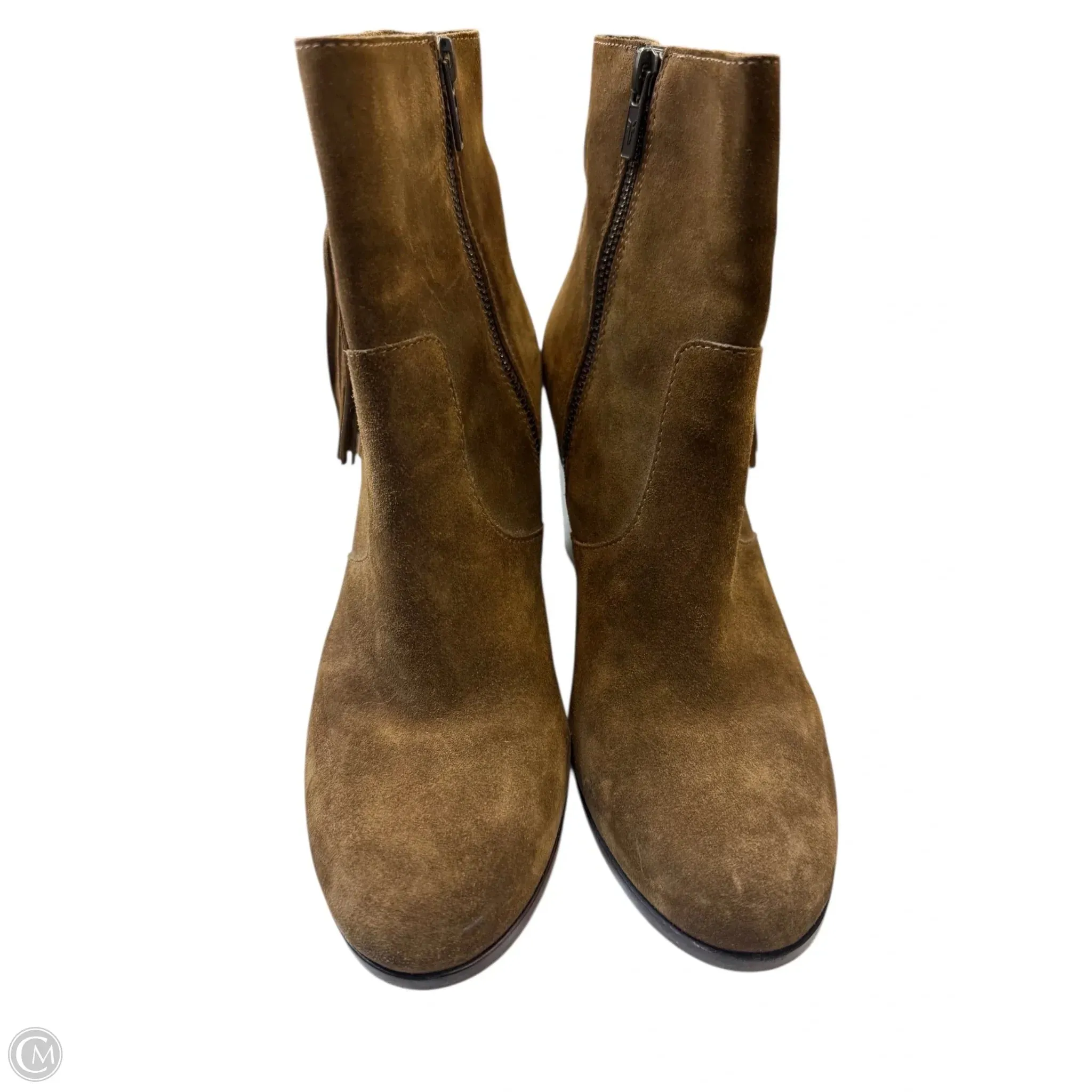 Boots Designer By Frye In Brown, Size: 8 Lightweight EVA Midsole