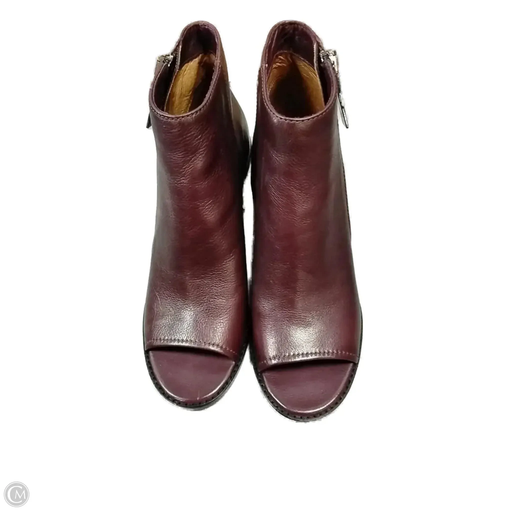 Boots Designer By Frye In Purple, Size: 8.5 Body Align Vintage Love