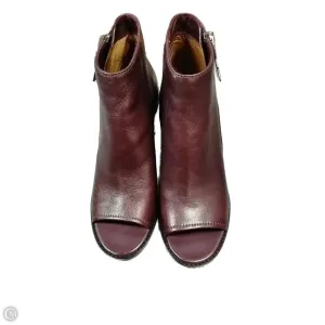 Boots Designer By Frye In Purple, Size: 8.5 Body Align Vintage Love