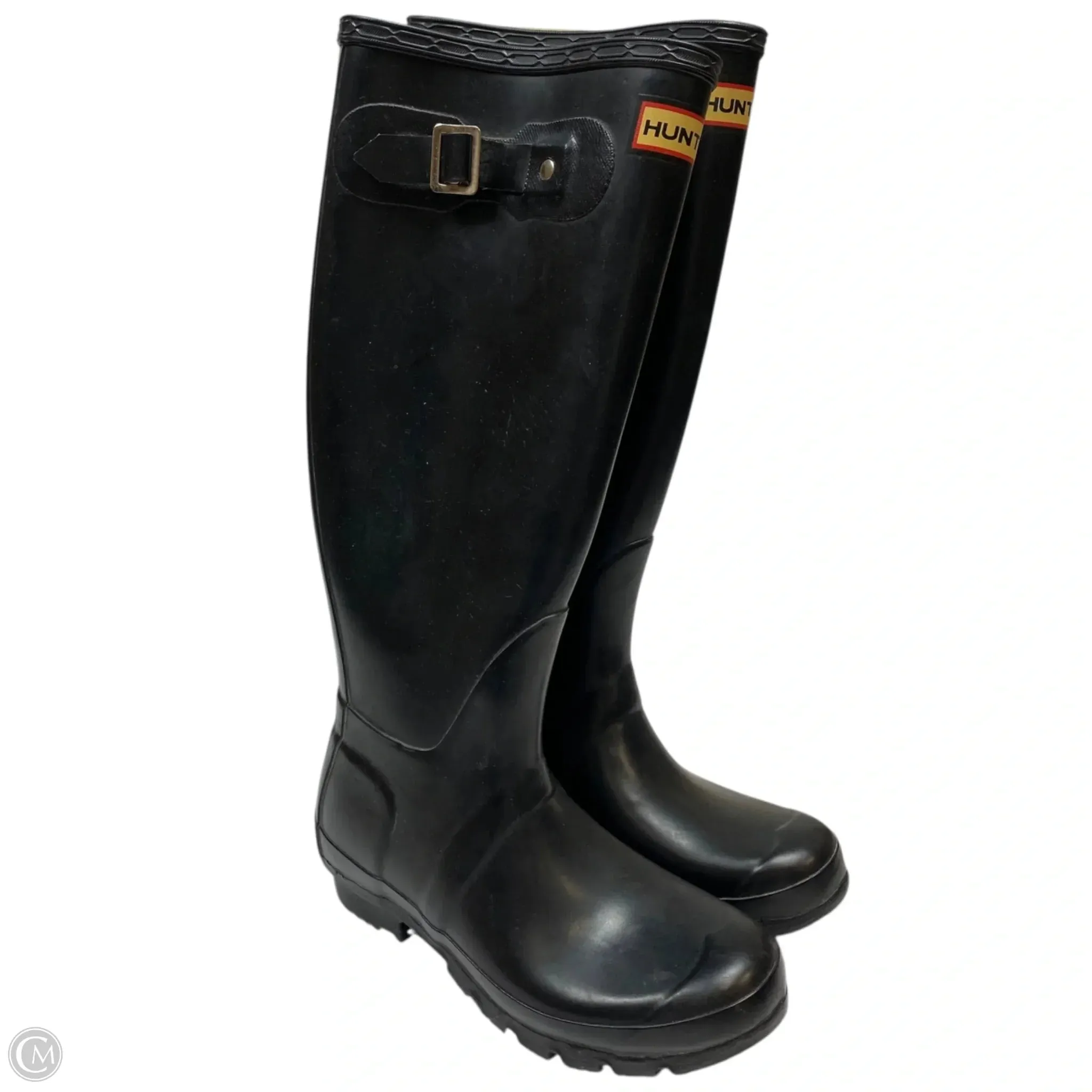 Boots Designer By Hunter In Black, Size: 5 orthopedic Safe Land