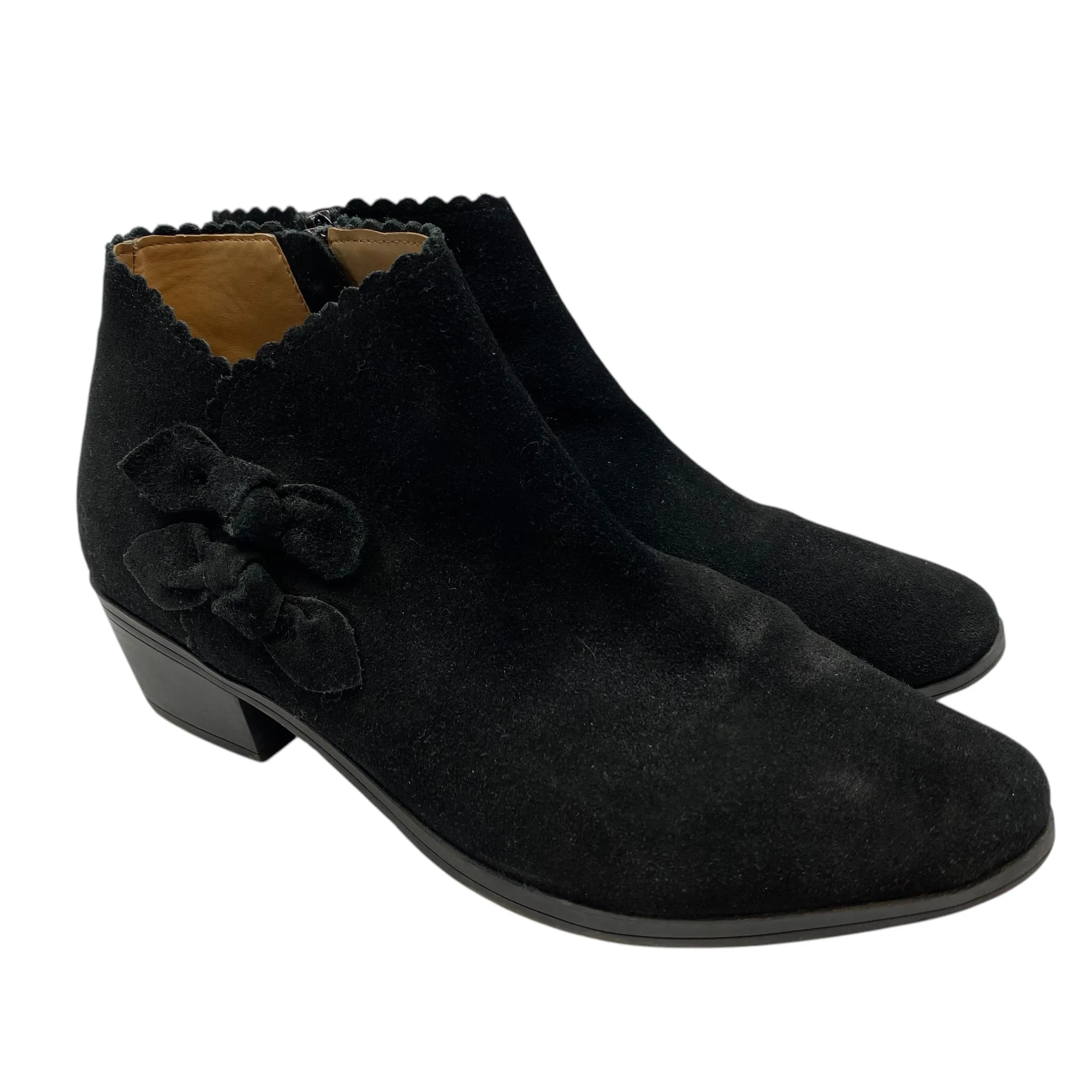 Boots Designer By Jack Rogers In Black, Size: 8.5 Short Trip Abrasion Resistant Material