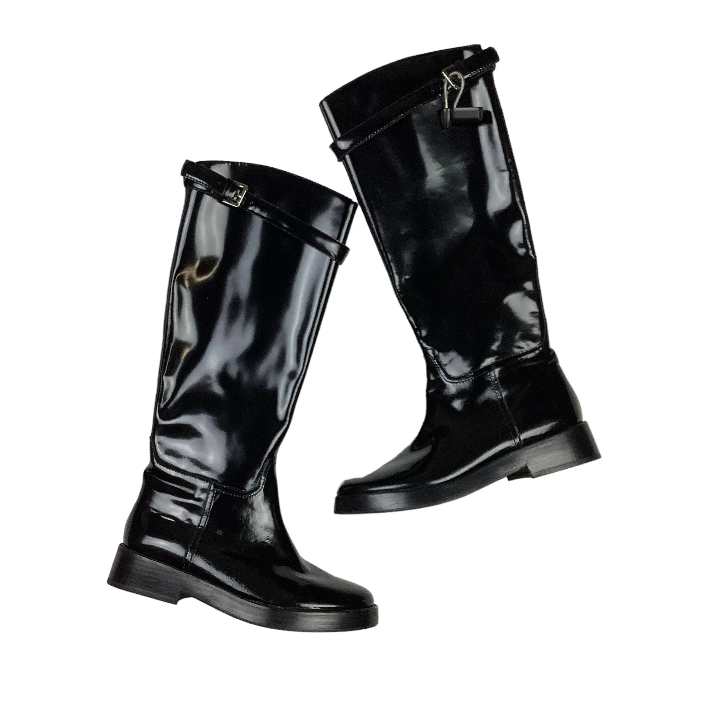 Boots Designer By Jeffery Campbell  Size: 9.5 Color Mix Wet Land