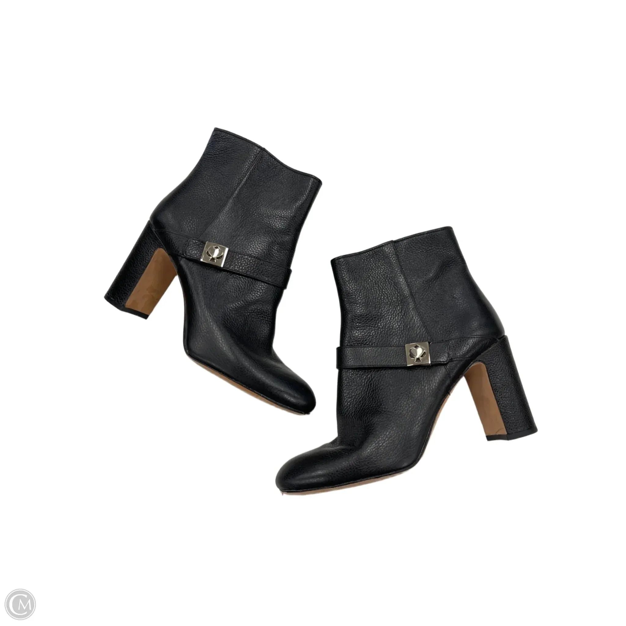 Cushioned Base Busy Professionals Freeze Proof Boots Designer By Kate Spade In Black, Size: 8