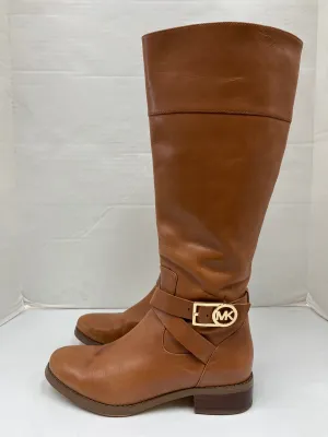 Virtual Step Boots Designer By Michael Kors In Brown, Size: 6.5