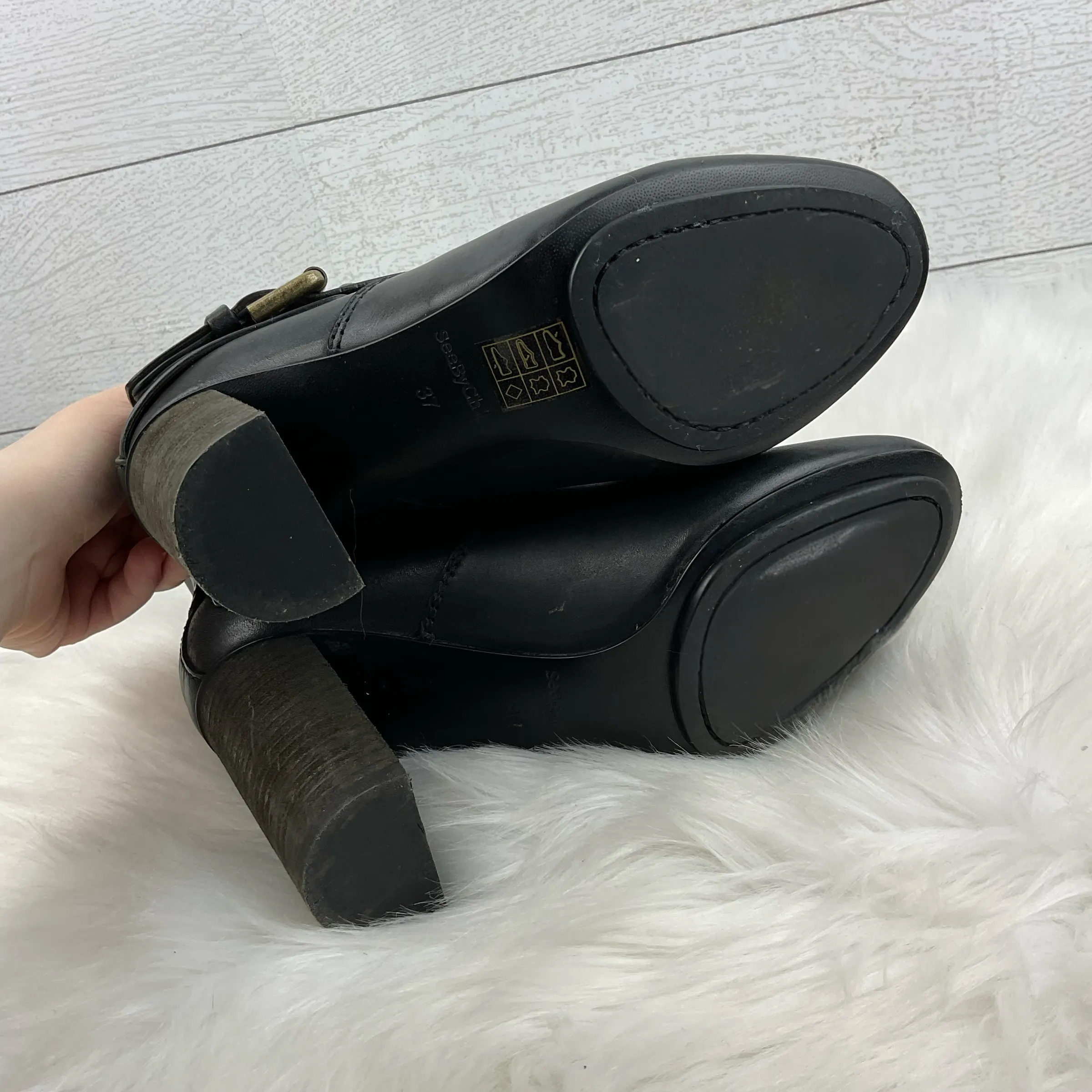 Boots Designer By See By Chloe  Size: 6.5 Photo Glam